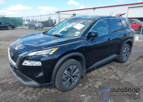 2021 Nissan Rogue Sv Intelligent Awd из США, поврежденный, VIN 5N1AT3BB8MC834285